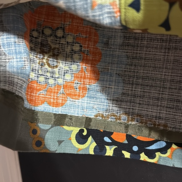 J. Crew Patterned Floral Cotton Button Front Mini Skirt Size: 10 Length: 17” - Picture 4 of 7